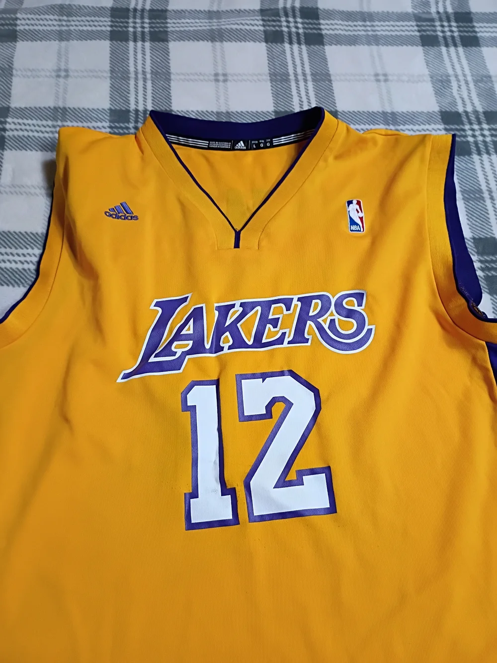 Dwight Howard #12 Los Angeles Lakers Adidas  Jersey Men's Large